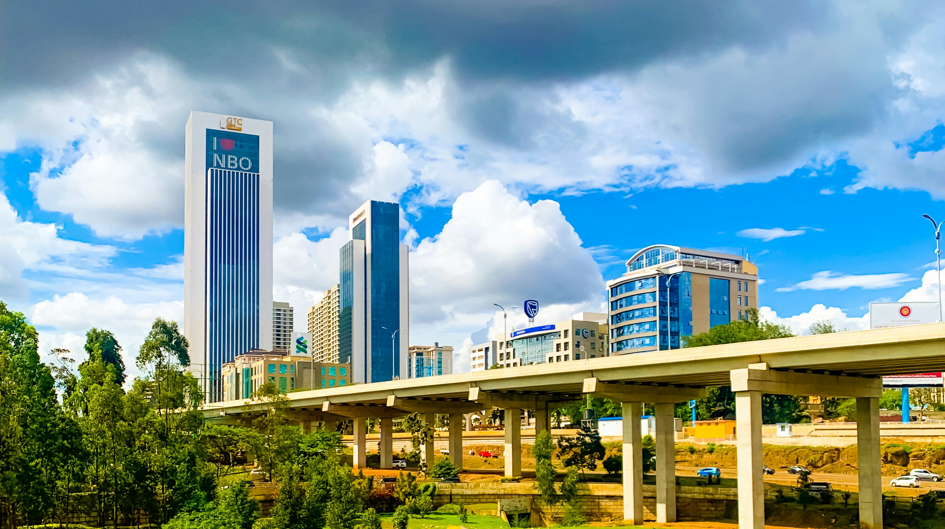 Nairobi Westlands Cityscape